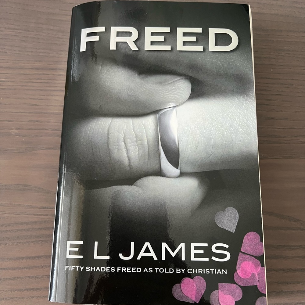 Brand new book “ Freed by E L James “